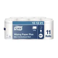 Rullpaberrätikud Tork Plus M1, 75mx21,5cm, 2-kih, valge 101221 (kogus 11 tükki)