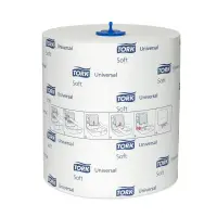 Rullpaberrätikud Tork Universal Matic Extra Long H1, 280mx21cm, 1-kih, valge 290059 (kogus 6 tükki)