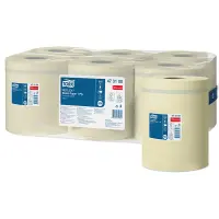 Rullpaberrätikud Tork Basic M4 Reflex, 1-kih, 20,5x35cm, 300m, kollane, 473100 (kogus 6 tükki)