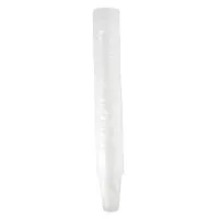 Joogitops 200ml, valge, plast, 100tk