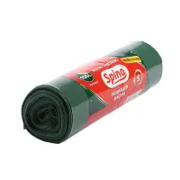 Prügikotid SPINO 150L, 60mic, LDPE, 75x115cm, 5tk, tumeroheline