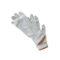 Töökindad, valge puuvill 10 (kogus 2 tükki)