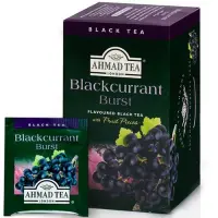 Must tee  Ahmad Alu Fruit Blackurrant, mustsõstra, 20 tk x 2 g (kogus 2 tükki)