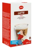 Piim Tere Latte 2,5% 1L (kogus 2 tükki)