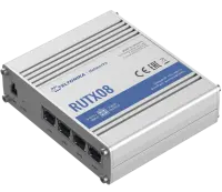 Teltonika | Industrial Router | RUTX08 | No Wi-Fi | 10/100/1000 Mbit/s | Ethernet LAN (RJ-45) ports 4 | Mesh Support No | MU-MiMO No | No mobile broadband | 1 | 24 month(s)