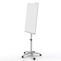 Esitlustahvel mobiilne NOBO klaaspind Brilliant White