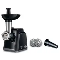 TEFAL | Meat mincer | NE105838 | Black | 1400 W | Number of speeds 1 | Throughput (kg/min) 1.7 | The set includes 3 stainless steel sieves for medium or coarse grinding.