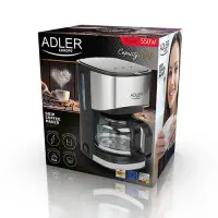 Adler | Coffee maker | AD 4407 | Drip | 550 W | Black – pilt 3