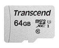 MEMORY MICRO SDXC 64GB/C10 TS64GUSD300S TRANSCEND