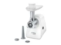 Bosch | Meat mincer SmartPower | MFW2510W | White | 350 W | Number of speeds 1 | 2 Discs: 3.8 and 8 mm; Sausage filler accessory. – pilt 13