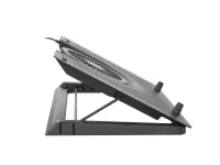 GENESIS Laptop cooling pad, OXID 550 15.6-17.3 5 FANS, LED LIGHT, 1 USB | Genesis | Laptop cooling pad, OXID 550 | 400 x 280 x 55 mm | Black – pilt 11