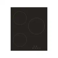 Simfer | Hob | H4.030.DECSP | Vitroceramic | Number of burners/cooking zones 3 | Touch | Black