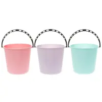 Ämber 5L, plast, pastelsed assortii värvid