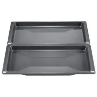 Bosch | Universal pan | HEZ530000, 2 half pans | Grey