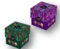 Šokolaaditrühvlite valik PURE Christmas cube 15 tk, 122 g (kogus 2 tükki)