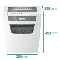 Paberipurustaja LEITZ IQ Home Office, P4, 23L – pilt 6