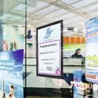 Iseliimuv infohoidja magnetkinnitusega DURABLE DURAFRAME A4, must, 2 tk – pilt 3