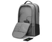 Lenovo 4X40X54260 sülearvutikott 43,9 cm (17.3") Seljakott Süsi, Hall – pilt 6