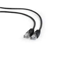 Cablexpert | Patch cord | PP12-0.5M/BK | Black RJ45 Male | RJ45 Male