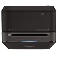 Fellowes LX Series Powershred LX211 paberihunt Micro-cut tüüpi purustaja Must – pilt 3
