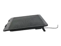 Gembird | Fits up to size 15 " | NBS-1F15-04 | Cooling Stand | Black – pilt 3