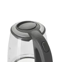 Adler | Kettle | AD 1286 | Standard | 2200 W | 2 L | Plastic/Glass | 360° rotational base | Grey – pilt 10
