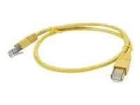 GEMBIRD CAT5e UTP Patch cord yellow 0.5m