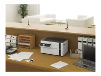 Epson | Multifunction compact printer | EcoTank M2120 | Inkjet | Mono | A4 | Wi-Fi | White – pilt 9