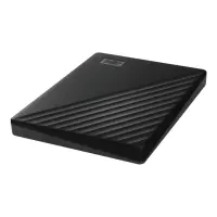 External HDD|WESTERN DIGITAL|My Passport|1TB|USB 2.0|USB 3.0|USB 3.2|Colour Black|WDBYVG0010BBK-WESN – pilt 3