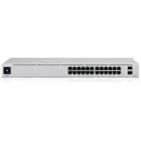 Switch|UBIQUITI|USW-Pro-24-PoE|Type L3|Desktop/pedestal|Rack|24x10Base-T / 100Base-TX / 1000Base-T|2xSFP+|PoE ports 24|PoE+ ports 16|400 Watts|USW-PRO-24-POE