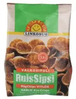 Rukkikrõpsud LINKOSUO küüslaugumaitselised, 150g