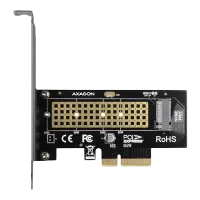 AXAGON PCEM2-N PCI-E 3.0 4x - M.2 SSD NVMe, up to 80mm SSD