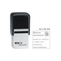 Tempel Printer Q43 black spare pad dry Colop