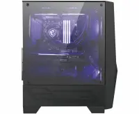 MSI MAG FORGE 100M PC Case, Mid-Tower, USB 3.2, Black | MSI | MAG FORGE 100M | ATX | Black
