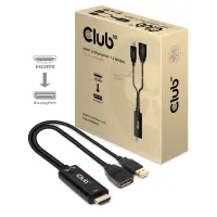 CLUB 3D HDMI to DisplayPort 4K60Hz M/F