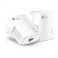 TP-LINK | Gigabit Powerline Starter Kit | TL-PA7017 KIT | 10/100/1000 Mbit/s | Ethernet LAN (RJ-45) ports 1 | No Wi-Fi | Data transfer rate (max) 1000 Mbit/s | Extra socket