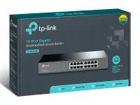 TP-Link TL-SG1016D võrgulüliti Mittejuhitav L2 Gigabit Ethernet (10/100/1000) Must – pilt 4