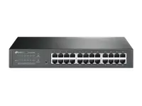 TP-Link TL-SG1024DE võrgulüliti Juhitav L2 Gigabit Ethernet (10/100/1000) Must – pilt 3