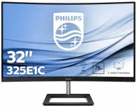 Philips E Line 325E1C/00 PC lamekuvar 80 cm (31.5") 2560 x 1440 pikslit Quad HD LCD Must – pilt 2