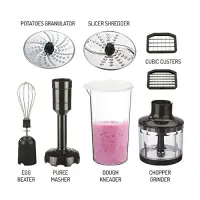 Camry | Blender | CR 4623 | Hand Blender | 1600 W | Number of speeds Variable | Turbo mode | Chopper | Ice crushing | Black – pilt 4
