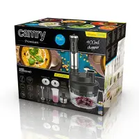 Camry | Blender | CR 4623 | Hand Blender | 1600 W | Number of speeds Variable | Turbo mode | Chopper | Ice crushing | Black – pilt 9