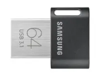 Samsung | FIT Plus | MUF-64AB/APC | 64 GB | USB Type-A | Black/Silver