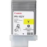 Canon PFI-102Y ink cartridge, yellow