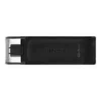 MEMORY DRIVE FLASH USB-C 64GB/DT70/64GB KINGSTON