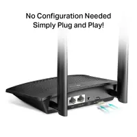 TP-Link TL-MR100 juhtmevaba ruuter Kiire Ethernet Üks sagedusala (2,4 GHz) 4G Must – pilt 12