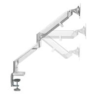 Logilink | Desk Mount | Tilt, swivel, level adjustment, rotate | 17-32 " | Maximum weight (capacity) 9 kg | Silver