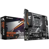 Gigabyte | B550M AORUS ELITE 1.0 | Processor family AMD | Processor socket AM4 | DDR4 DIMM | Memory slots 4 | Number of SATA connectors 4 x SATA 6Gb/s connectors | Chipset AMD B | Micro ATX