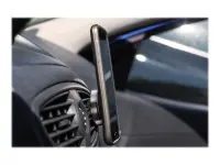 Goobay | Magnetic mount Metal Slim Design for smartphones (35mm) | 38685 | Black/Silver | Magnetic holder is suitable for almost every smartphone; Quick-Snap assembly technology for quick and easy use; Smart and almost invisible fastening option on the car's ventilation shaft; Is also perfect as a table stand for the smartphone – pilt 4
