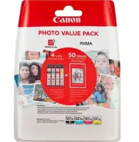 Canon CLI-581 C/M/Y/BK XL ink cartridge, multipack