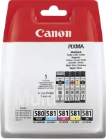 Canon PGI-580PGBK/CLI-581 C/M/Y/BK ink cartridge, multipack